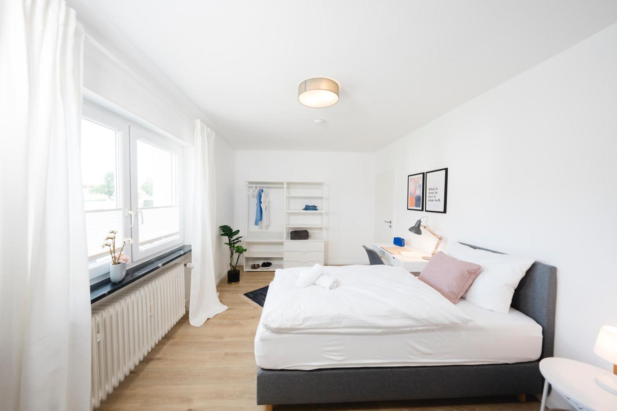 Stadtrand Oase Karlsruhe Mit Balkon Ngoại thất bức ảnh